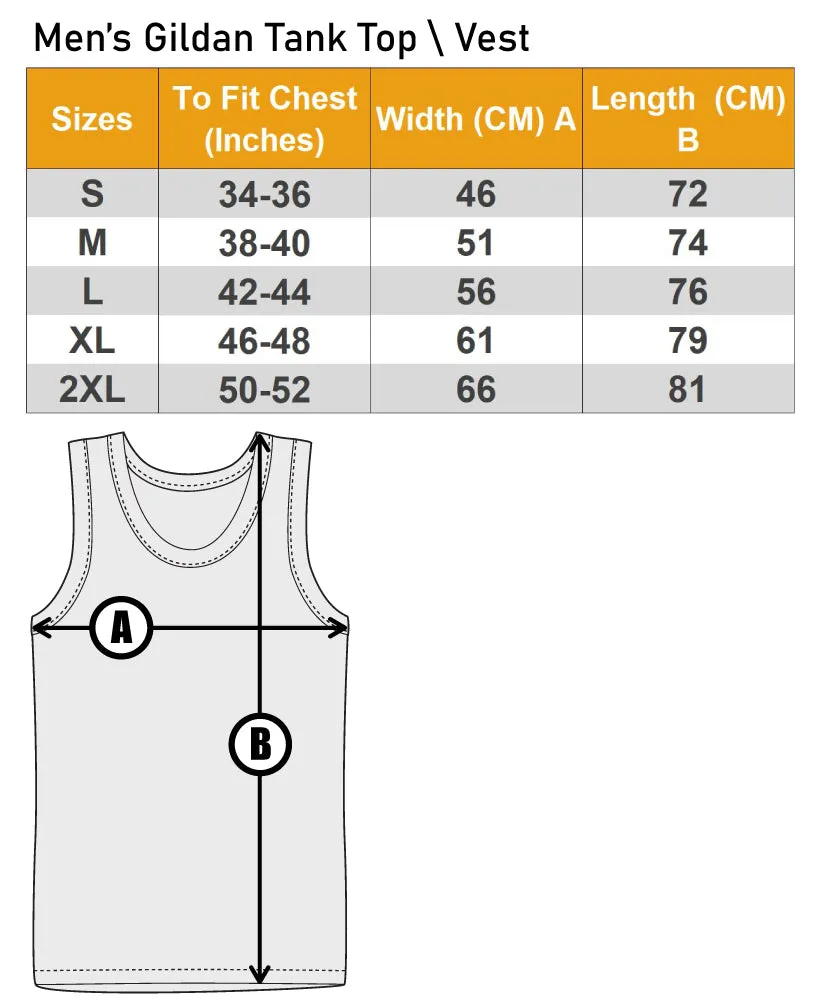 21 Year Wedding Anniversary 21st Marriage Mens Vest Tank Top