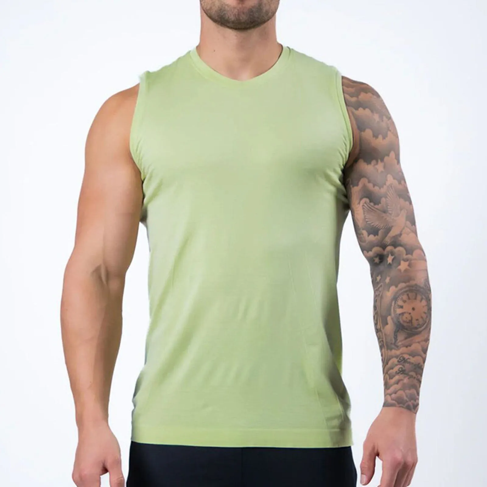 Apparel T Men's Gym Bodybuilding Stringer Tank Top