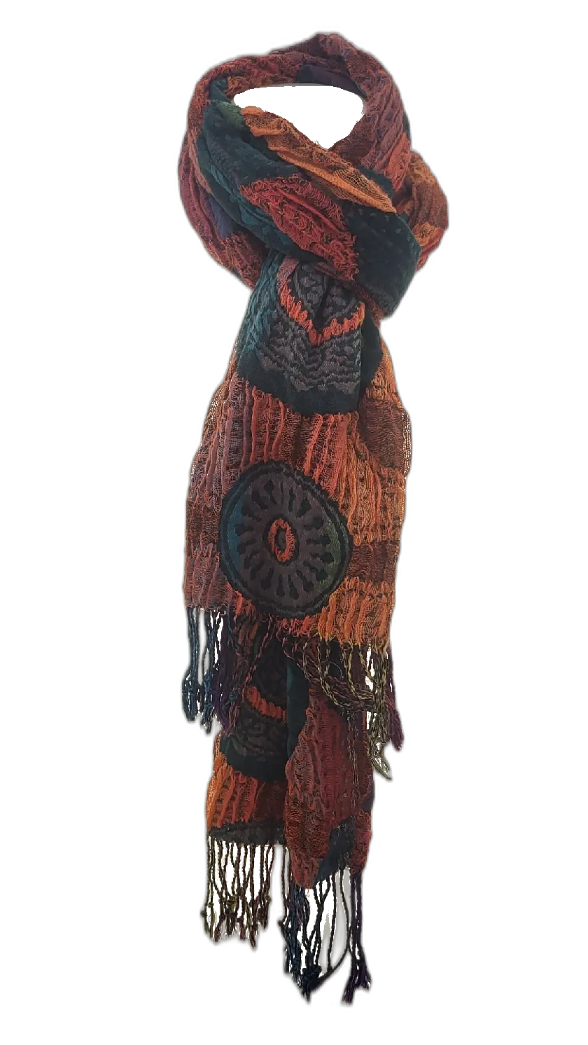 BOBBIE - BOBBLE SCARF 2023 NEW COLS 12 DESIGNS RMD2305-63