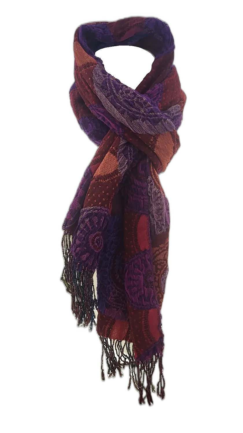 BOBBIE - BOBBLE SCARF 2023 NEW COLS 12 DESIGNS RMD2305-63