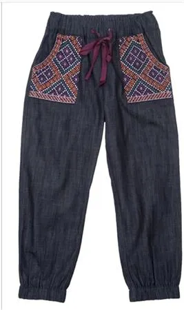 CUPCAKES AND PASTRIES GIRLS DENIM JOGGERS