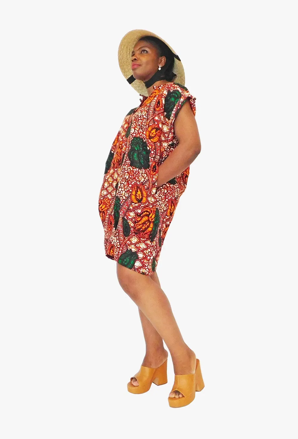 ER-ZUM-AH Kiki Bubble Print Dress