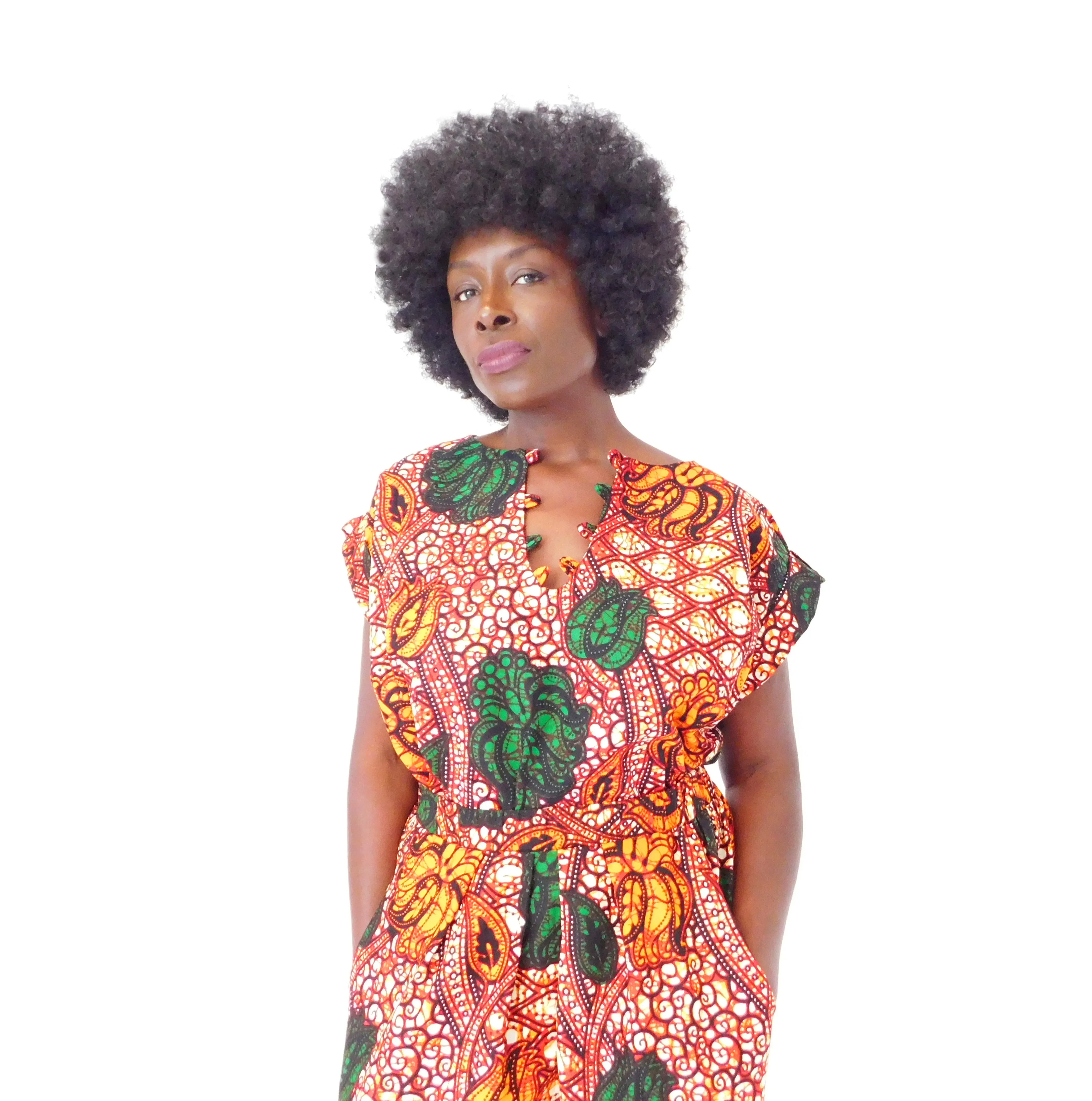 ER-ZUM-AH Kiki Bubble Print Dress