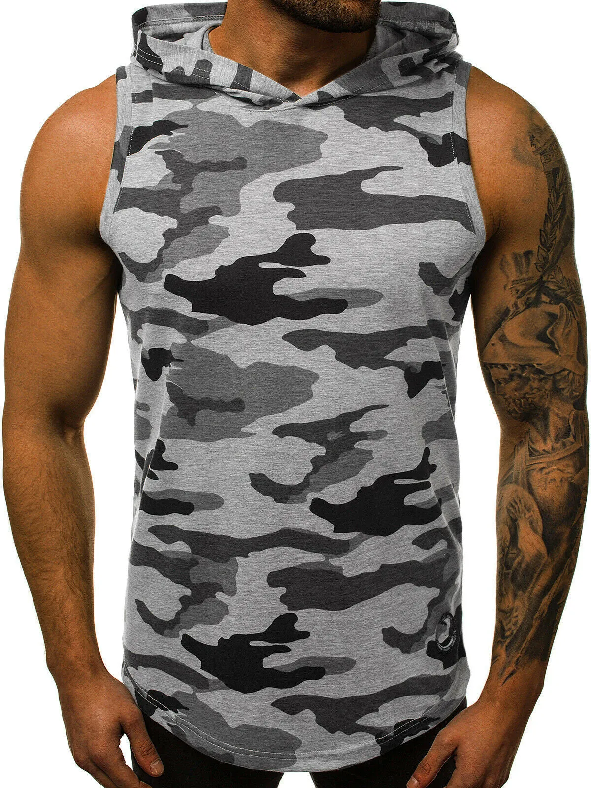Men's summer sports and leisure vest men's slim breathable waistcoat without vest