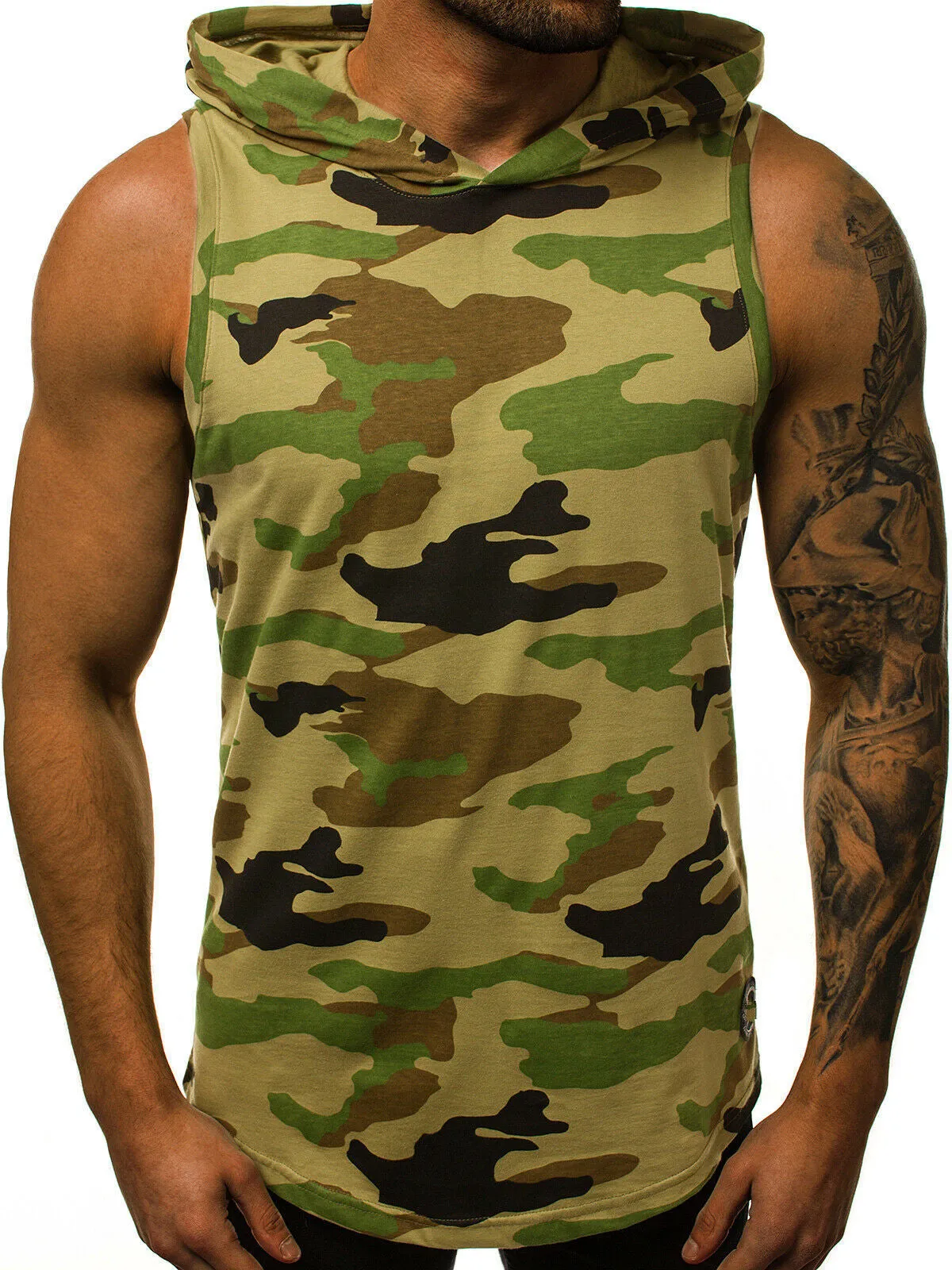 Men's summer sports and leisure vest men's slim breathable waistcoat without vest
