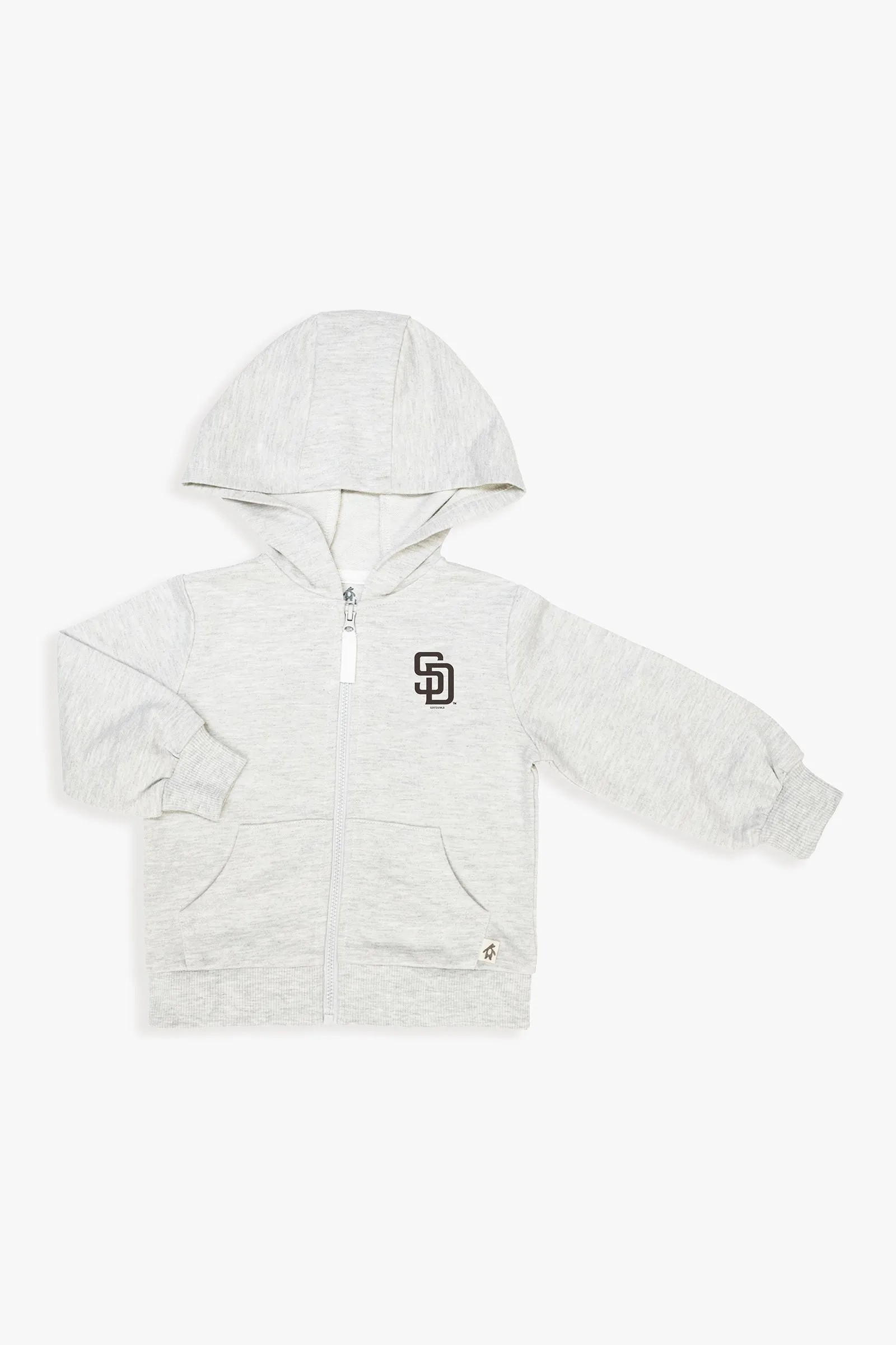 MLB Unisex Baby French Terry Cotton Zip-Up Hoodie