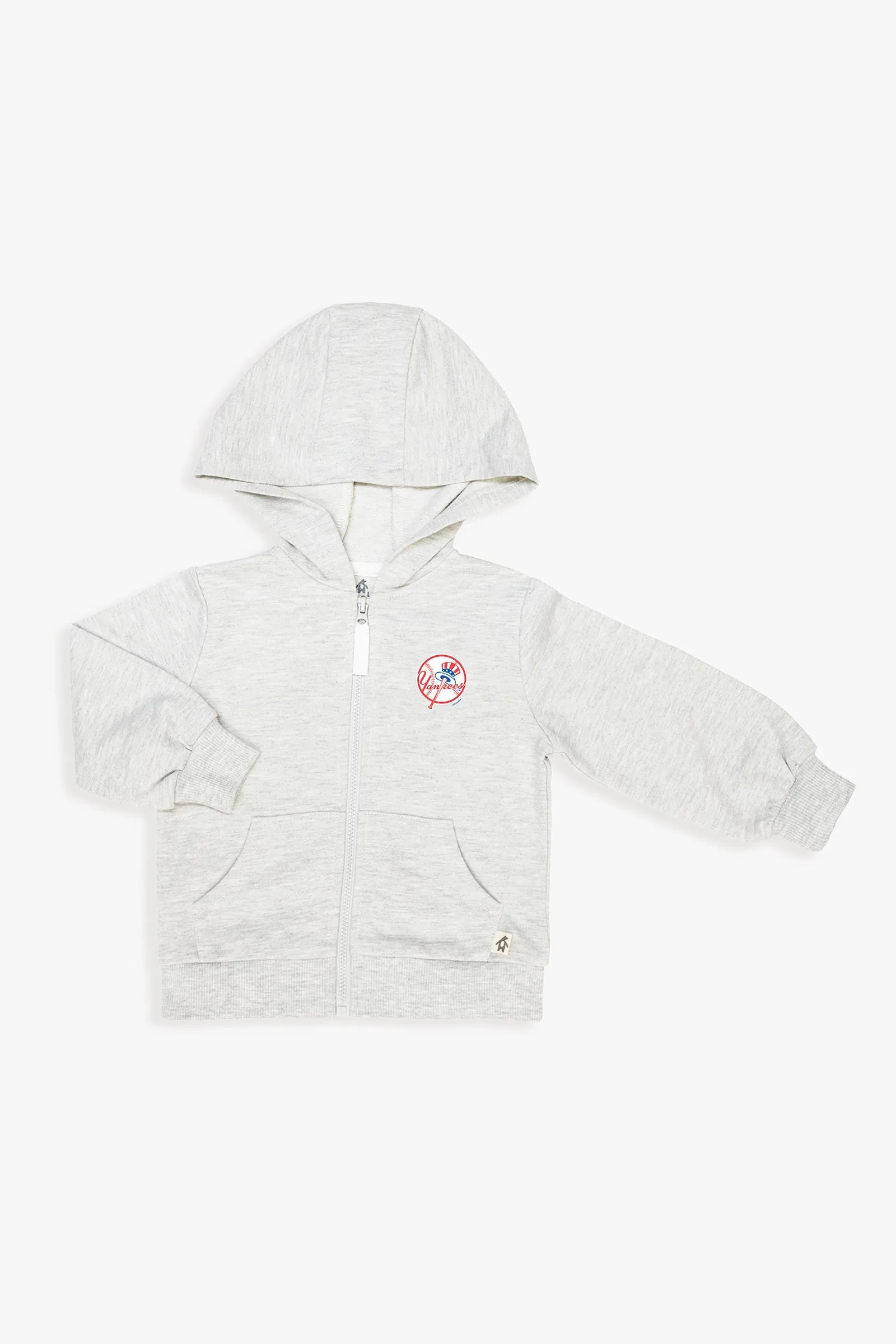 MLB Unisex Baby French Terry Cotton Zip-Up Hoodie