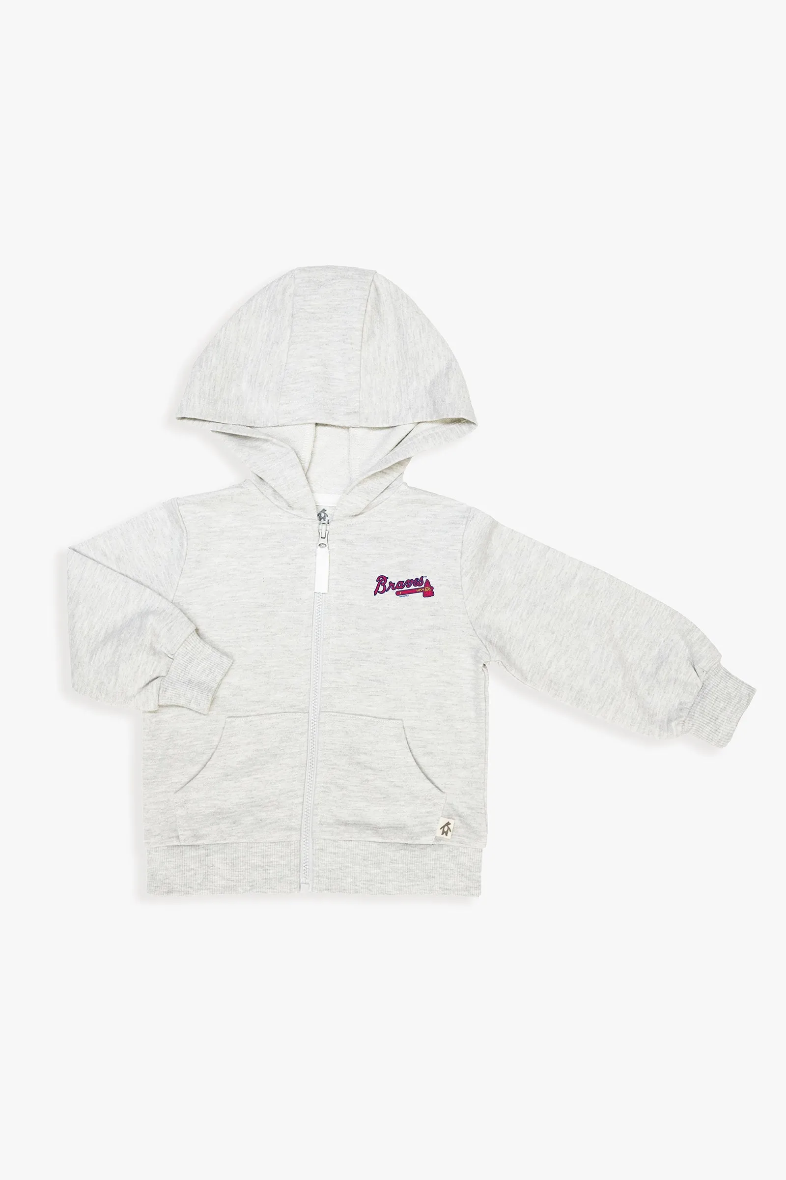 MLB Unisex Baby French Terry Cotton Zip-Up Hoodie