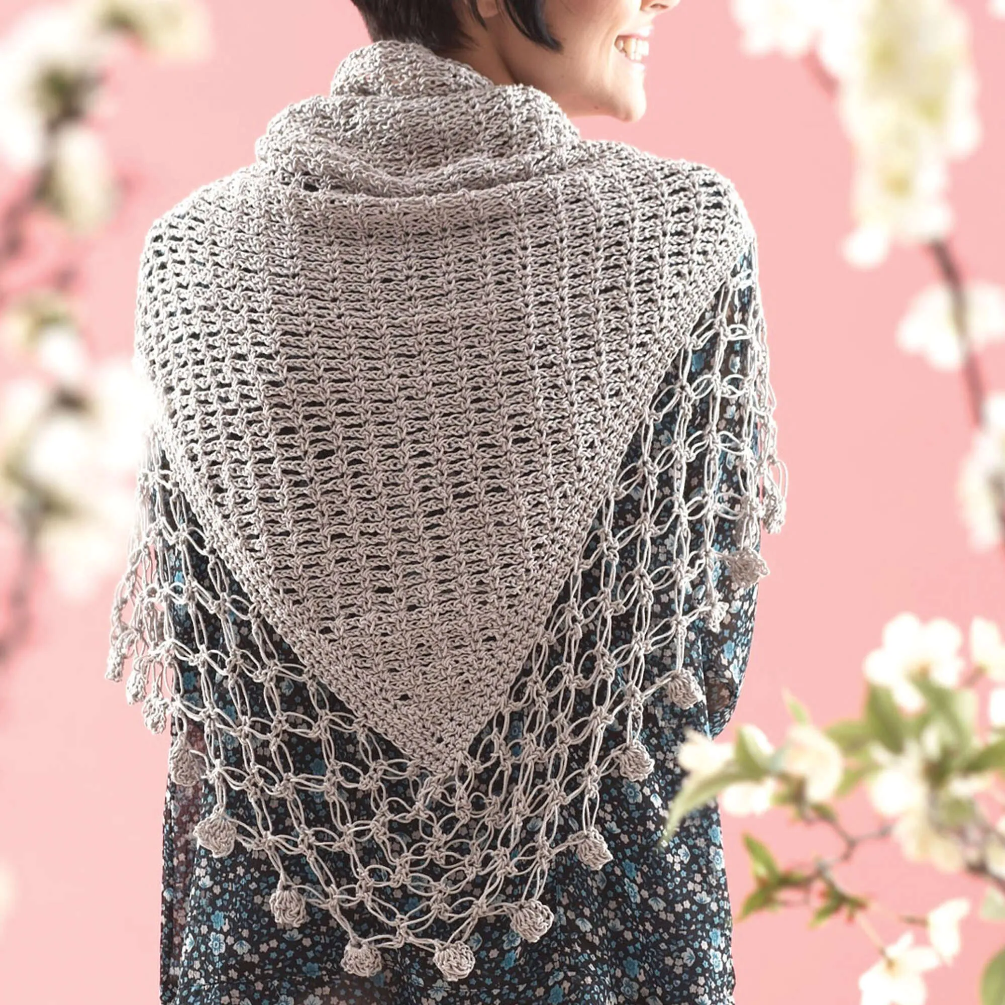 Patons Crochet Lace Edge Shawl