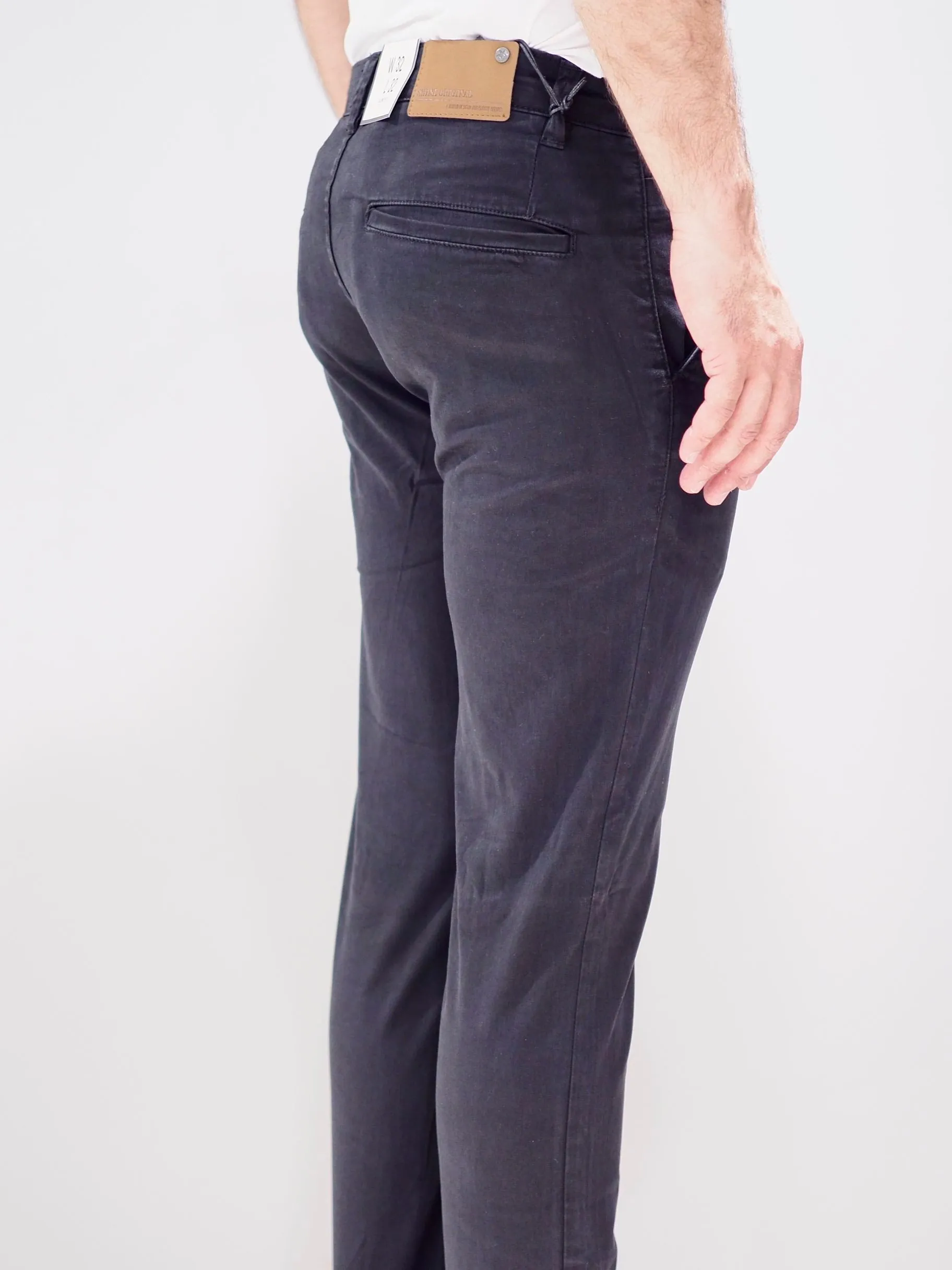 Shine Original Chino Trousers Slim fit | Black