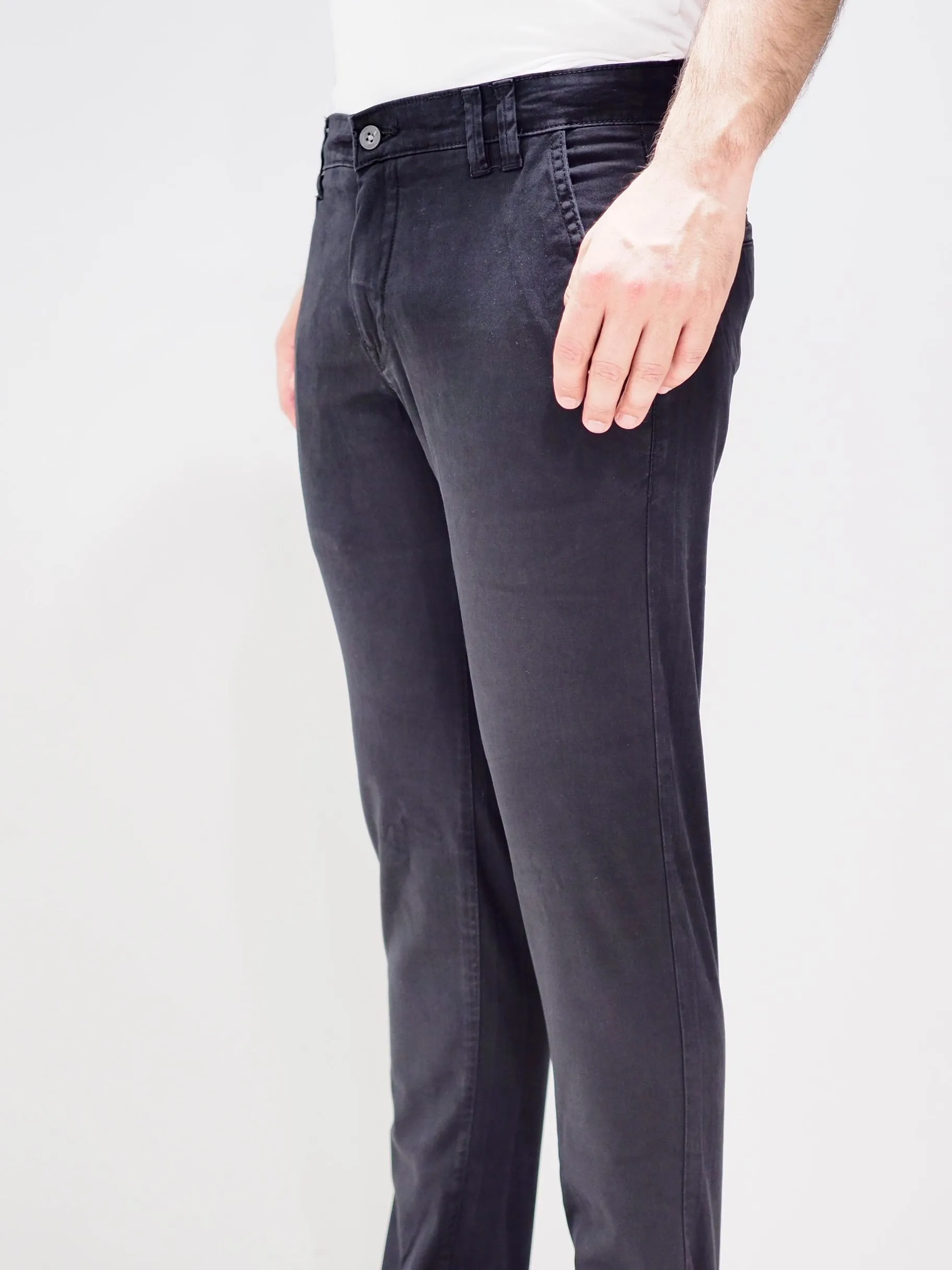Shine Original Chino Trousers Slim fit | Black